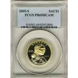 Sacagawea 2000-2017 - Brass Dollar (3)