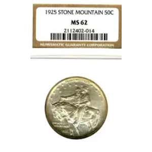 Classic Commemorative Silver--- Stone Mountain Memorial 1925 -Silver- 0.5 Dollar (3)