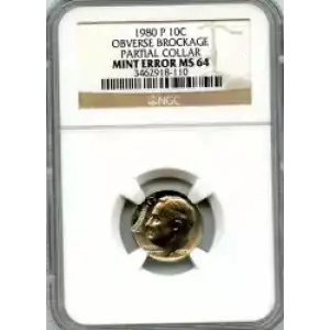 Dimes---Roosevelt 1965-Present-Copper-Nickel- 1 Dime (3)