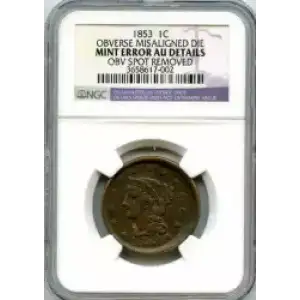 Large Cents - Braided Hair Cent (1839-1857) (3)