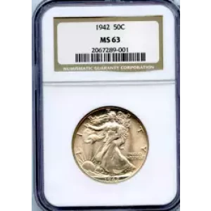 Half Dollars---Liberty Walking 1916-1947 -Silver- 0.5 Dollar (3)