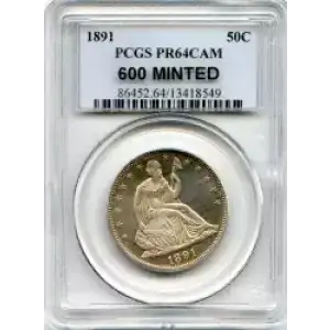 Half Dollars---Liberty Seated 1839-1891 -Silver- 0.5 Dollar (3)