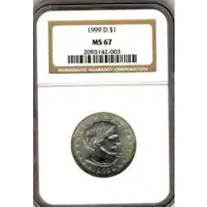 Dollars---Susan B. Anthony 1979-1999 -Copper-Nickel- 1 Dollar (3)