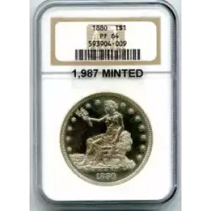 Trade Dollars---Trade Dollars 1873-1885 -Silver- 1 Dollar (3)