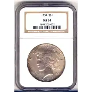 Peace Silver Dollar (3)