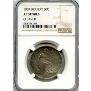 Half Dollars---Liberty Seated 1839-1891 -Silver- 0.5 Dollar (3)