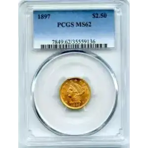 Quarter Eagles---Liberty Head 1840-1907 -Gold- 2.5 Dollar (3)