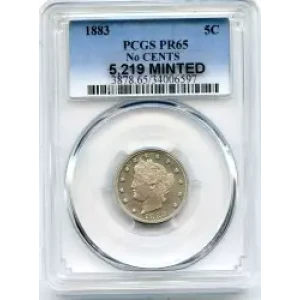 Nickel Five Cent Pieces-Liberty Head 1883-1913 (3)