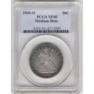 Half Dollars---Liberty Seated 1839-1891 -Silver- 0.5 Dollar (3)