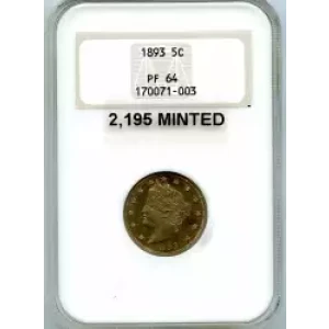 Nickel Five Cent Pieces-Liberty Head 1883-1913 (3)