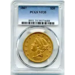 Double Eagles---Liberty Head 1849-1907 -Gold- 20 Dollar (3)