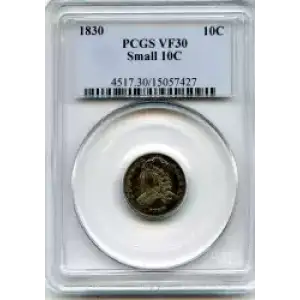 Dimes---Capped Bust 1809-1837 -Silver- 1 Dime (3)