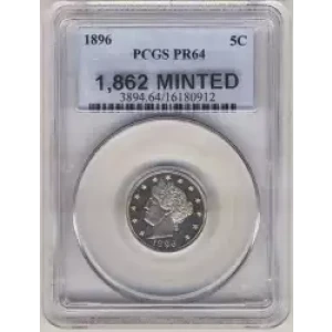 Nickel Five Cent Pieces-Liberty Head 1883-1913 (3)