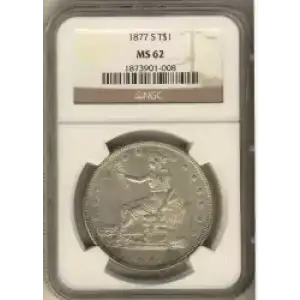 Trade Dollars---Trade Dollars 1873-1885 -Silver- 1 Dollar (3)