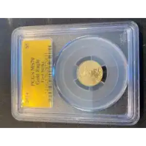 Gold Bullion-Gold Eagles--$5 Gold Eagle 1/10 oz -Gold- 5 Dollar (3)