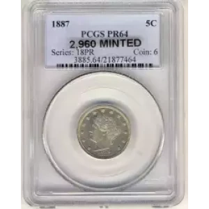 Nickel Five Cent Pieces-Liberty Head 1883-1913 (3)