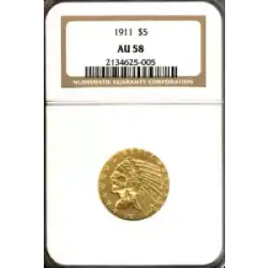 Half Eagles---Indian Head 1908-1929 -Gold- 5 Dollar (3)