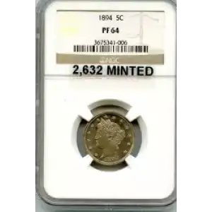 Nickel Five Cent Pieces-Liberty Head 1883-1913 (3)