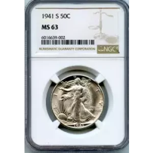 Half Dollars---Liberty Walking 1916-1947 -Silver- 0.5 Dollar (3)