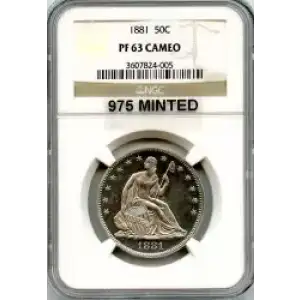 Half Dollars---Liberty Seated 1839-1891 -Silver- 0.5 Dollar (3)