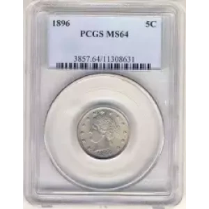 Nickel Five Cent Pieces-Liberty Head 1883-1913 (3)