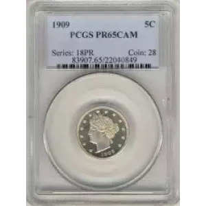 Nickel Five Cent Pieces-Liberty Head 1883-1913 (3)