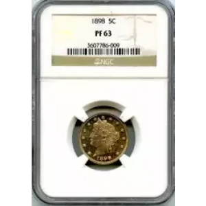 Nickel Five Cent Pieces-Liberty Head 1883-1913 (3)