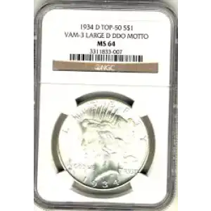 Peace Silver Dollar (3)