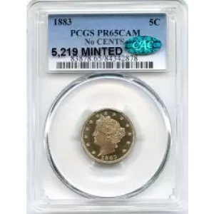 Nickel Five Cent Pieces-Liberty Head 1883-1913 (3)