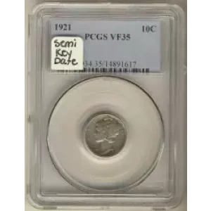 Dimes---Winged Liberty Head or Mercury 1916-1945 -Silver- 1 Dime (3)