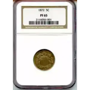 Nickel Five Cent Pieces-Shield 1866-1883 (3)