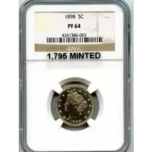 Nickel Five Cent Pieces-Liberty Head 1883-1913 (3)