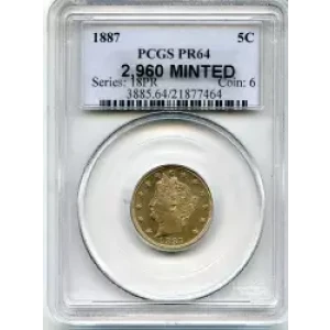 Nickel Five Cent Pieces-Liberty Head 1883-1913 (3)