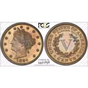 Nickel Five Cent Pieces-Liberty Head 1883-1913 (3)