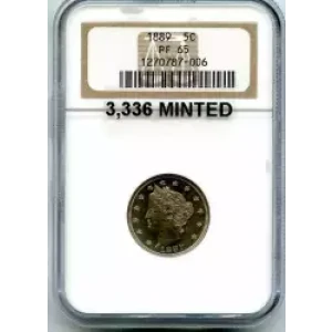 Nickel Five Cent Pieces-Liberty Head 1883-1913 (3)