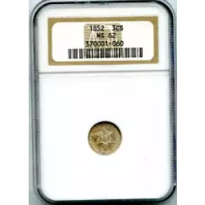 Silver Three Cent Pieces Trimes-1851-1873 (3)