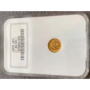 Gold Dollars---Liberty Head 1849-1854 -Gold- 1 Dollar (3)