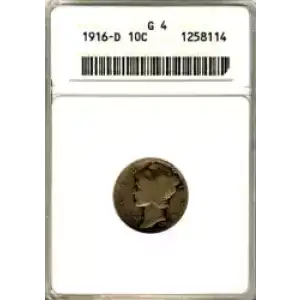 Dimes---Winged Liberty Head or Mercury 1916-1945 -Silver- 1 Dime (3)