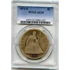 Dollars---Liberty Seated 1840-1873 -Silver- 1 Dollar (3)