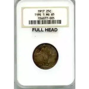 Quarter Dollars---Standing Liberty (3)