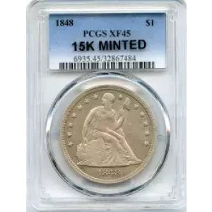 Dollars---Liberty Seated 1840-1873 -Silver- 1 Dollar (3)