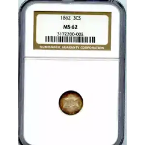 Silver Three Cent Pieces Trimes-1851-1873 (3)