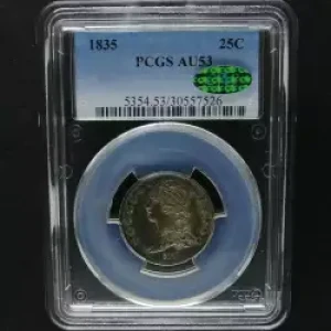 Quarter Dollars---Capped Bust (3)