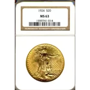 Double Eagles---Saint Gaudens 1907-1933 -Gold- 20 Dollar (3)