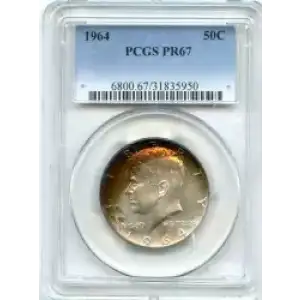 Half Dollars---Kennedy 1964 -Silver- 0.5 Dollar (3)