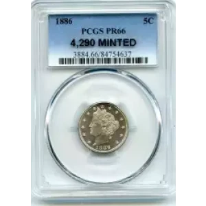 Nickel Five Cent Pieces-Liberty Head 1883-1913 (3)