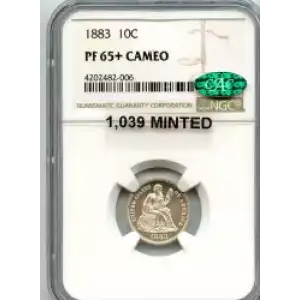 Dimes - Liberty Seated 1837-1891 (3)