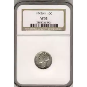 Dimes---Winged Liberty Head or Mercury 1916-1945 -Silver- 1 Dime (3)