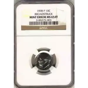 Dimes---Roosevelt 1965-Present-Copper-Nickel- 1 Dime (3)