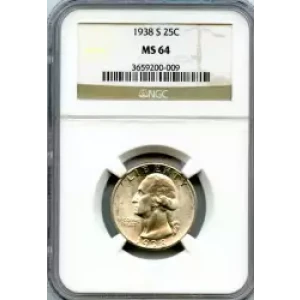 Quarter Dollars-Washington-Silver Coinage (3)